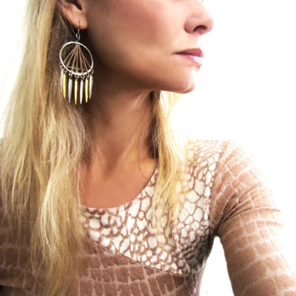Navajo Designer Earrings LMJ